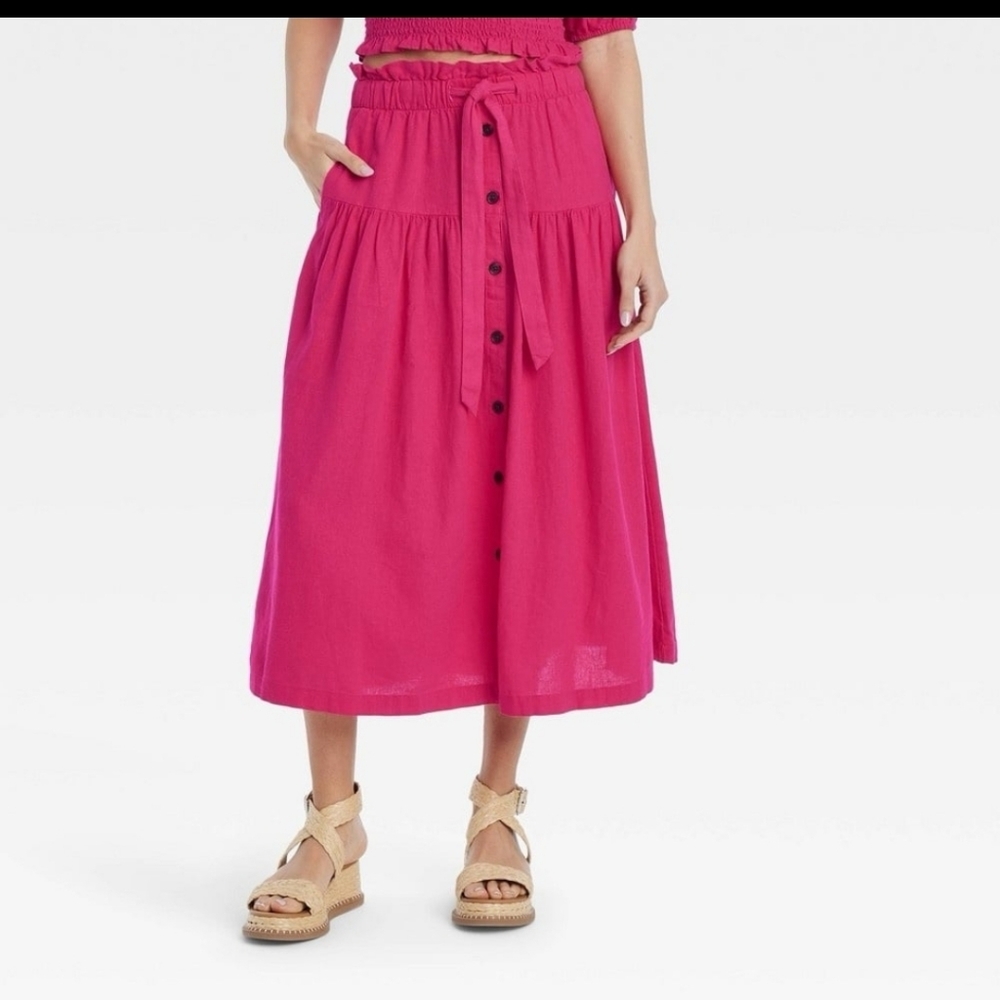 Fuchsia Skirt